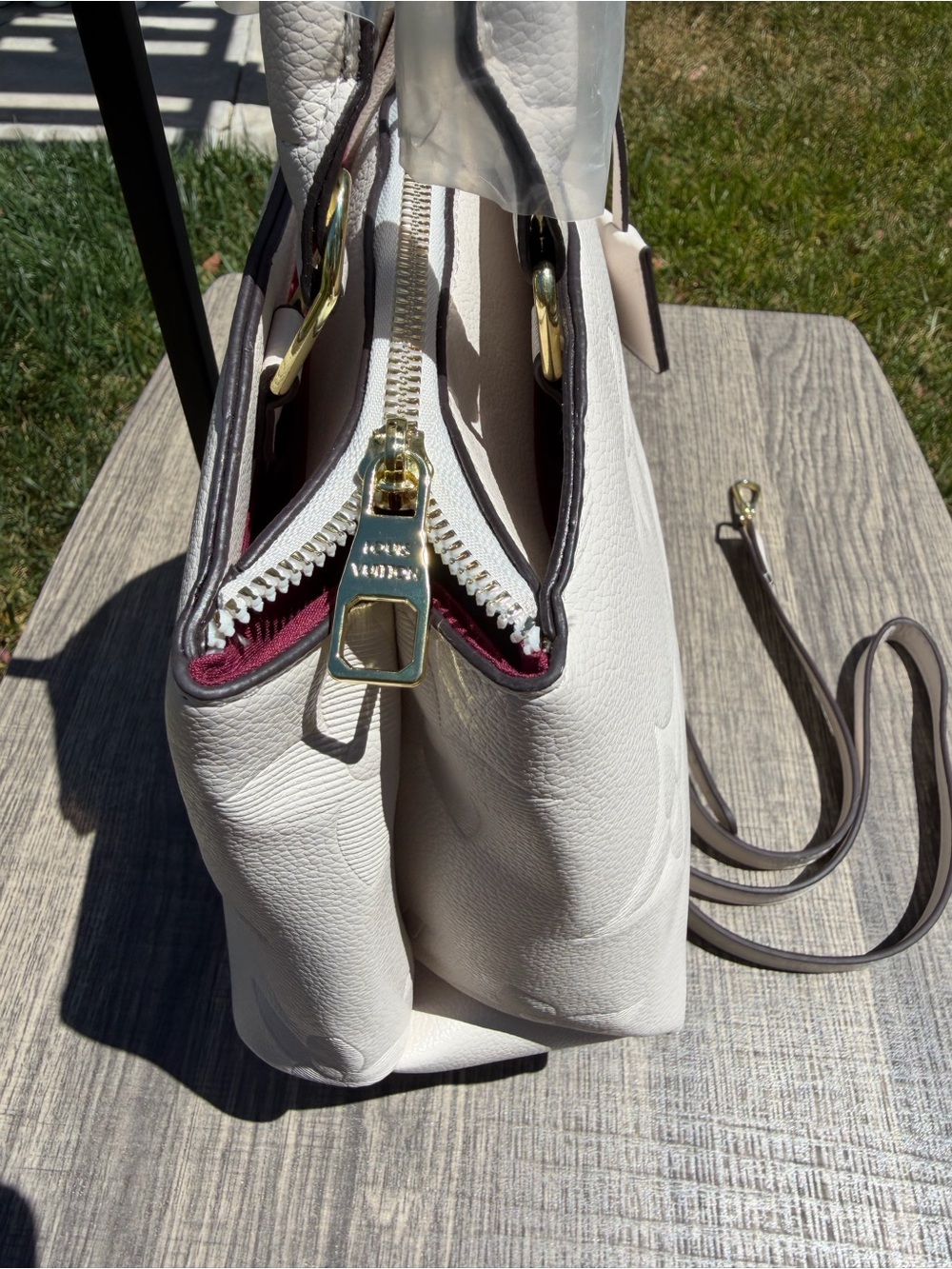 NEW LV Print Empreinte CreamMonogram Palais bag - Picture 5 of 12
